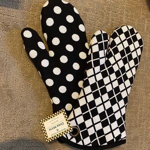 Mackenzie Childs oven mitts
